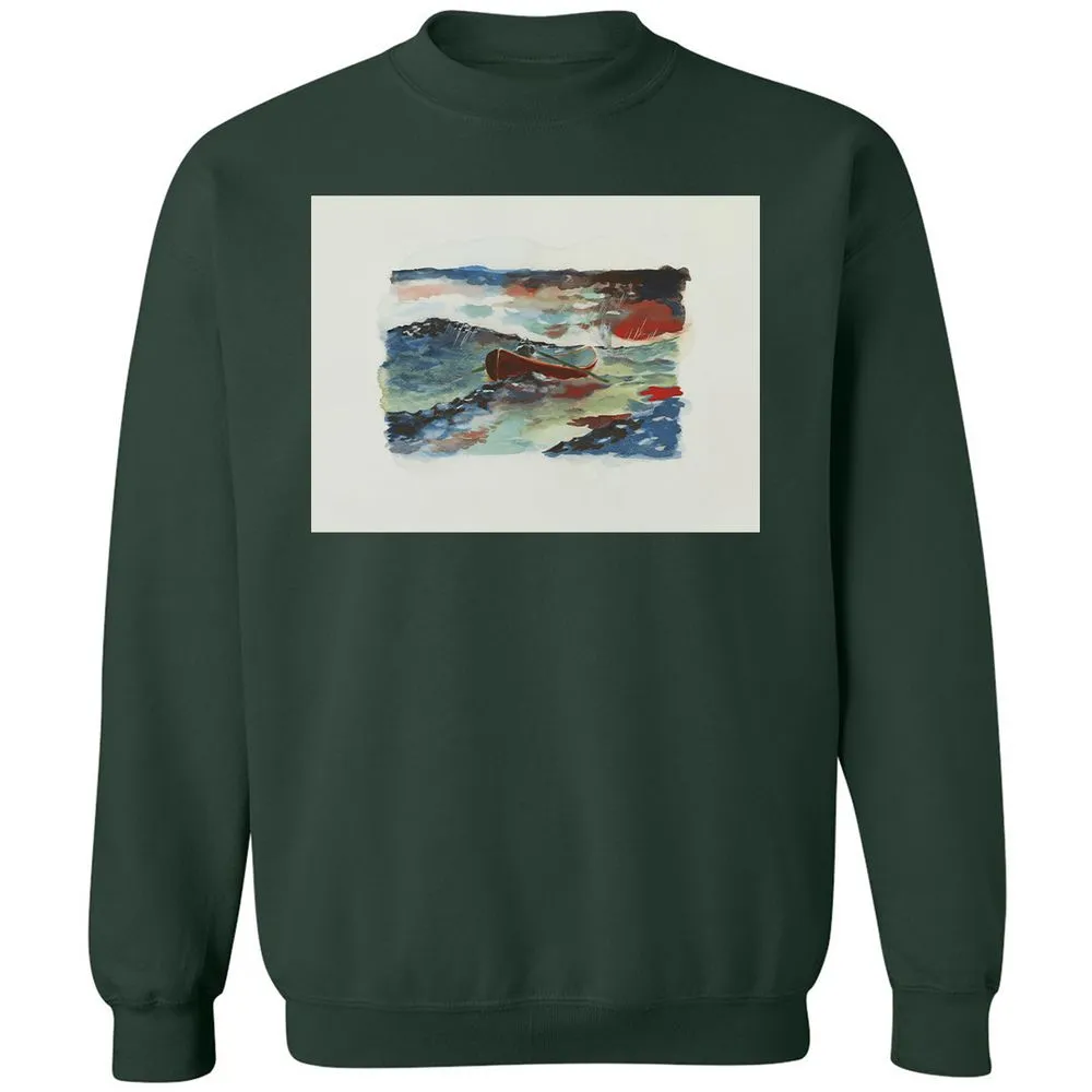 Classic Unisex Sweatshirt - 1K9XMFKY - Forest Green - 4