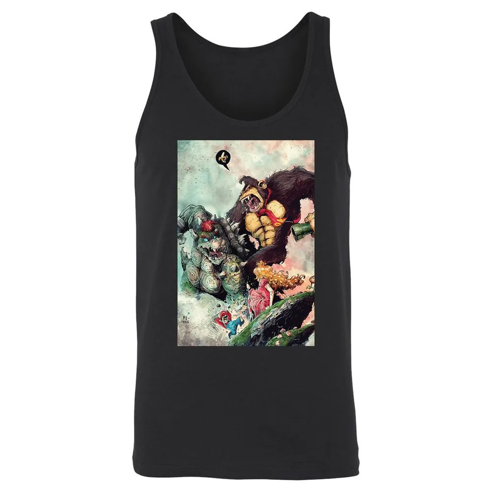 Unisex Jersey Tank - 37AFQHEZ - Black - 14