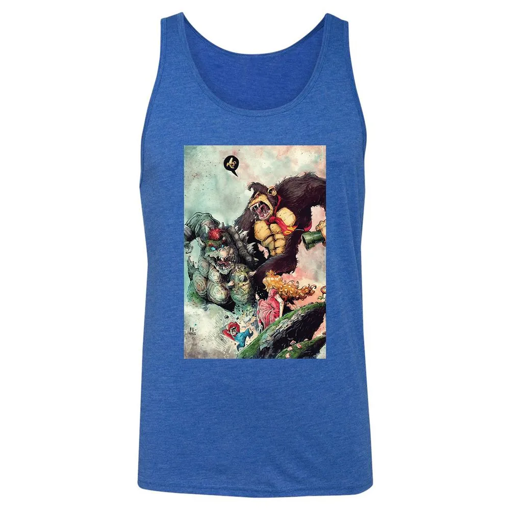 Unisex Jersey Tank - 37AFQHEZ - True Royal Triblend - 12