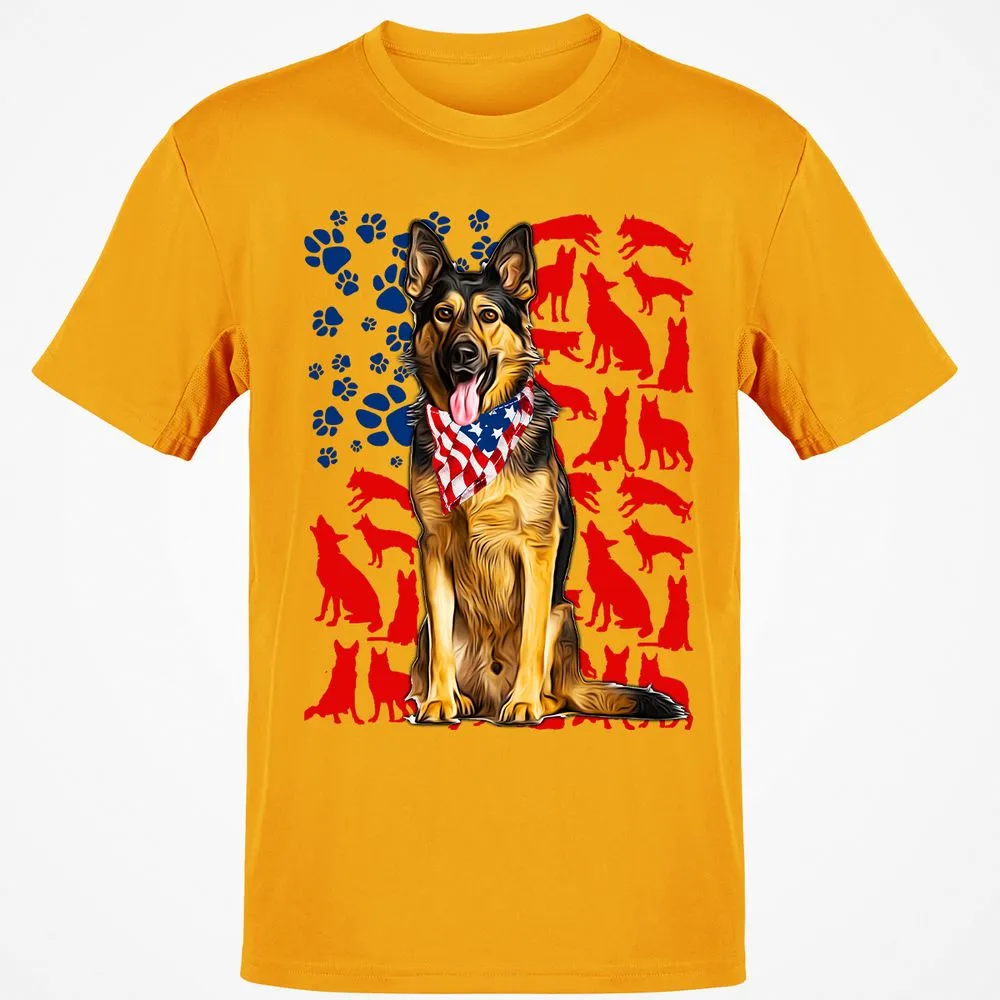 Classic Unisex T-Shirt - P5M3T92Y - Gold - 4