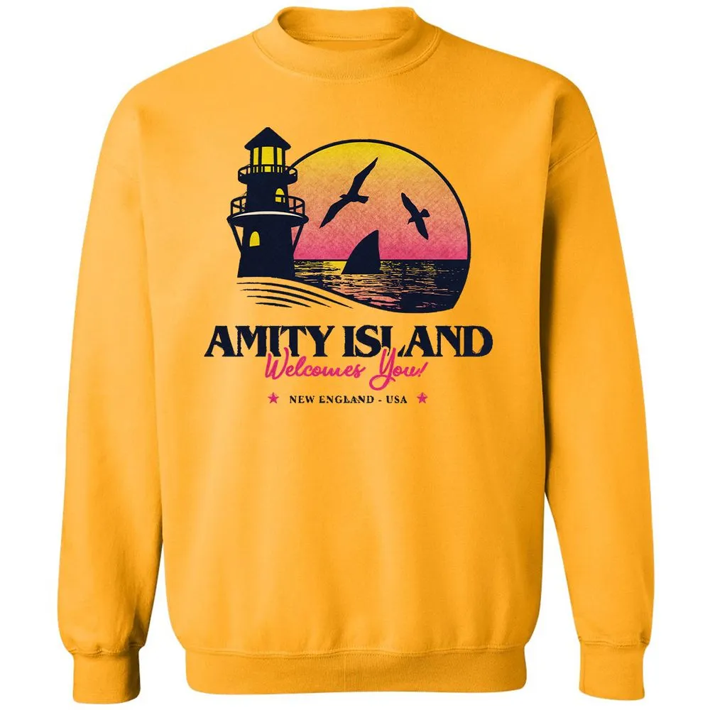 Classic Unisex Sweatshirt - 2GZ8FV1J - Gold - 11