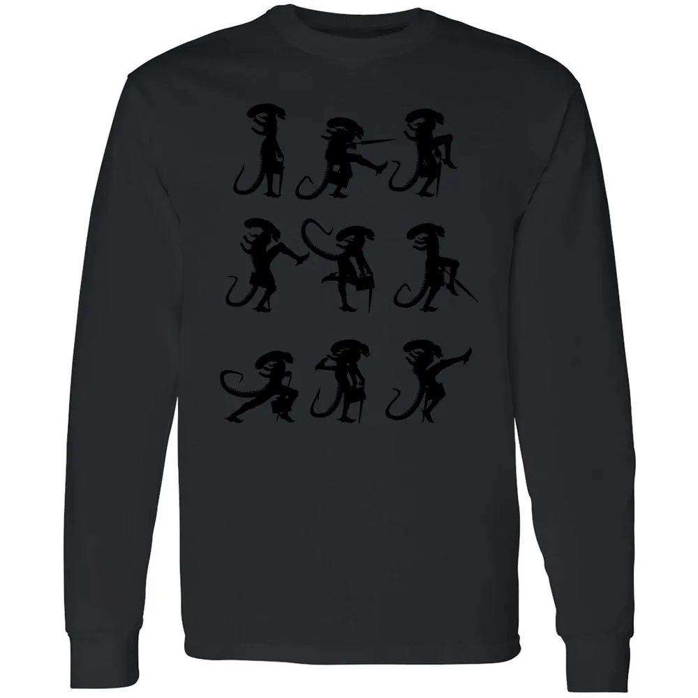 Long Sleeve T-Shirt - 4XWCW9LJ - Black - 16