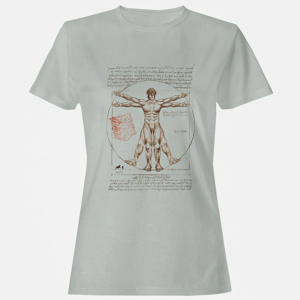 Women's T-Shirt - 6CTQC8XA - Ash - 2