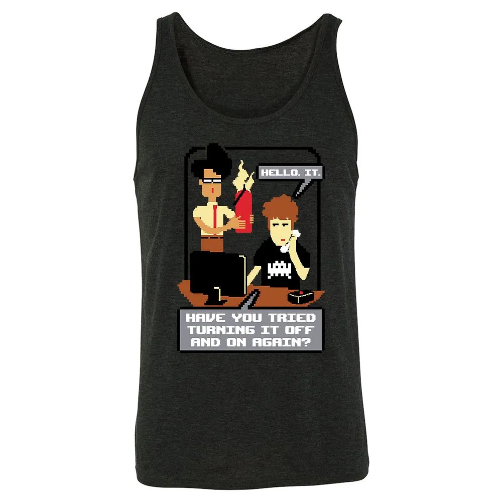 Unisex Jersey Tank - 2VDKFLNC - Charcoal Black Triblend - 5