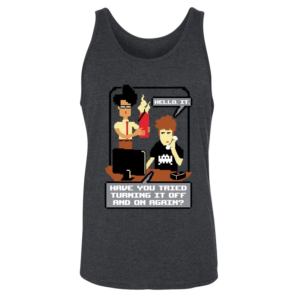 Unisex Jersey Tank - 2VDKFLNC - Dark Grey Heather - 6