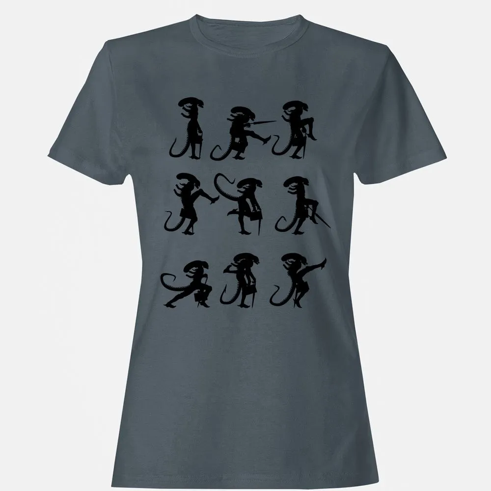 Women's T-Shirt - EGV4V9UD - Charcoal - 3