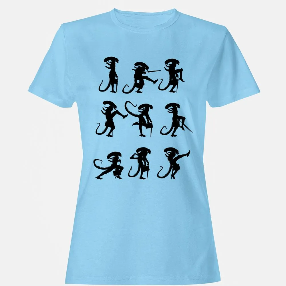 Women's T-Shirt - EGV4V9UD - Light Blue - 8