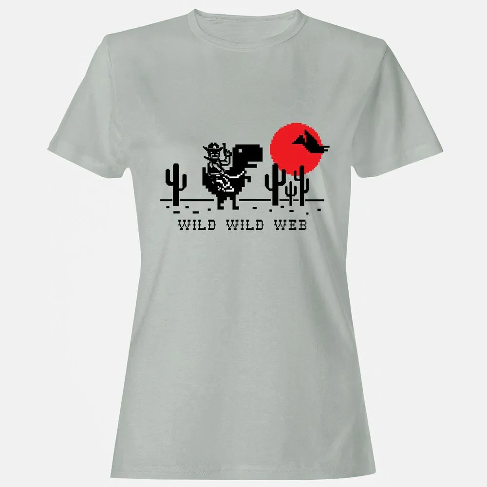 Women's T-Shirt - D34X17YH - Ash - 2