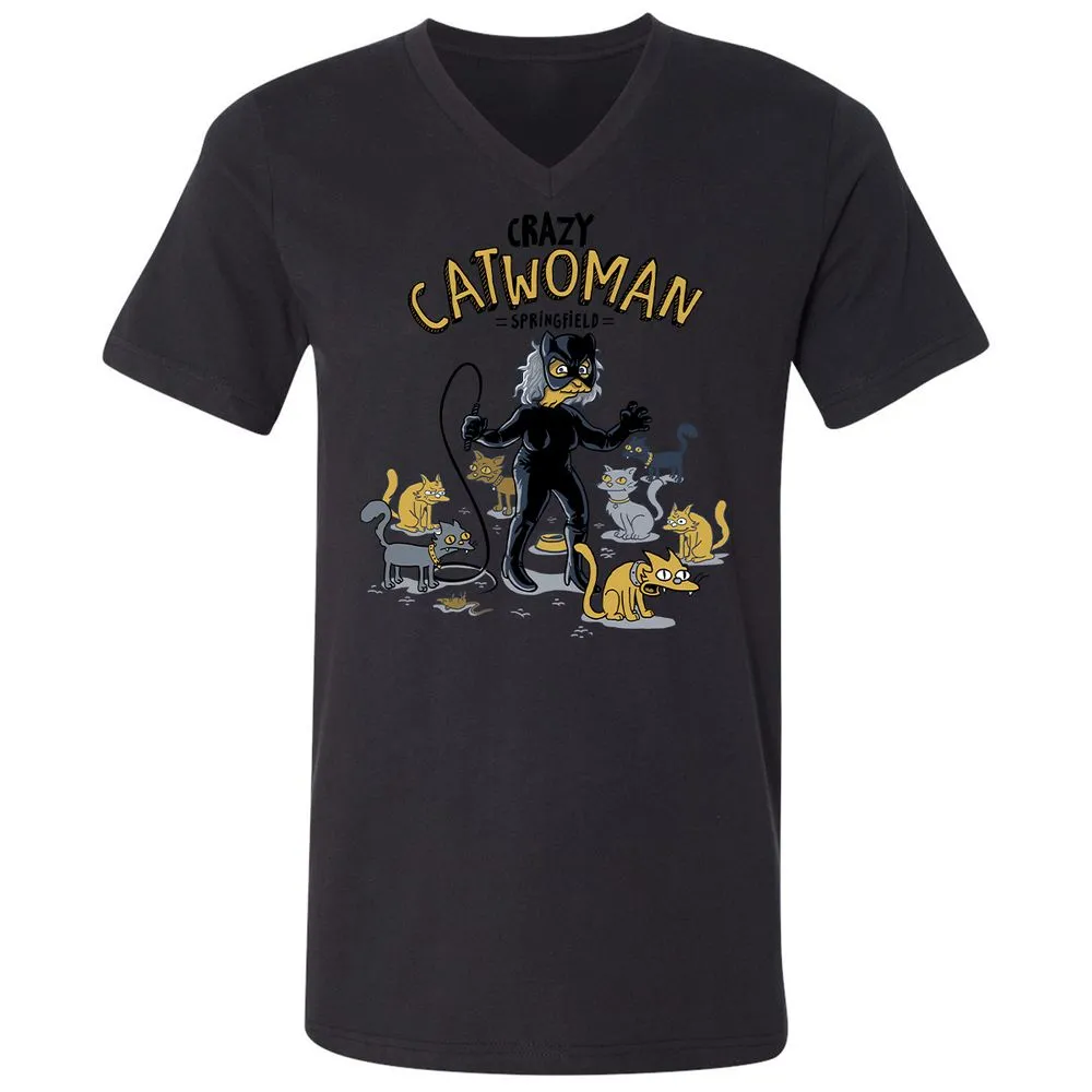 Unisex V-Neck T-Shirt - AHGM4F5Z - Black - 16