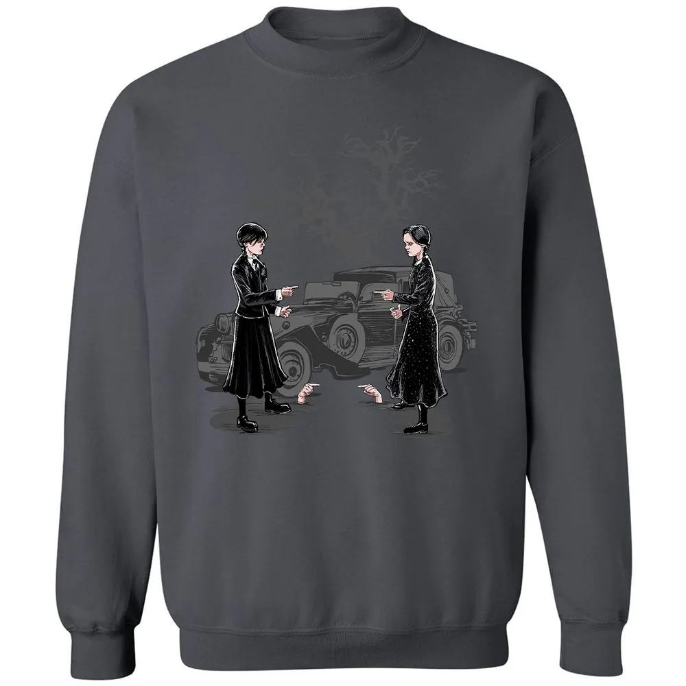 Classic Unisex Sweatshirt - JVBWS844 - Charcoal - 7