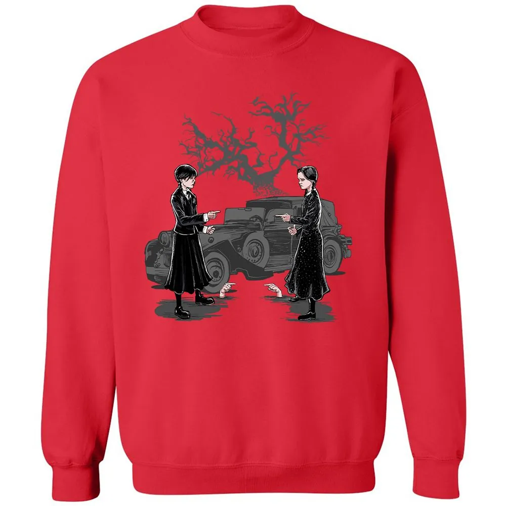 Classic Unisex Sweatshirt - JVBWS844 - Red - 5