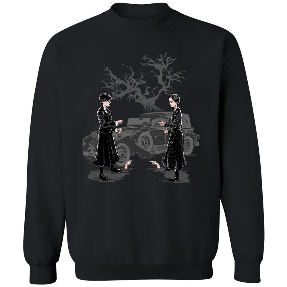 Classic Unisex Sweatshirt - JVBWS844 - Black - 12