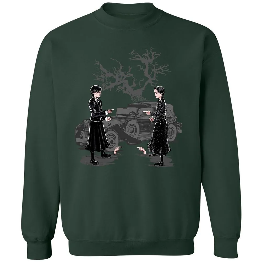 Classic Unisex Sweatshirt - JVBWS844 - Forest Green - 4