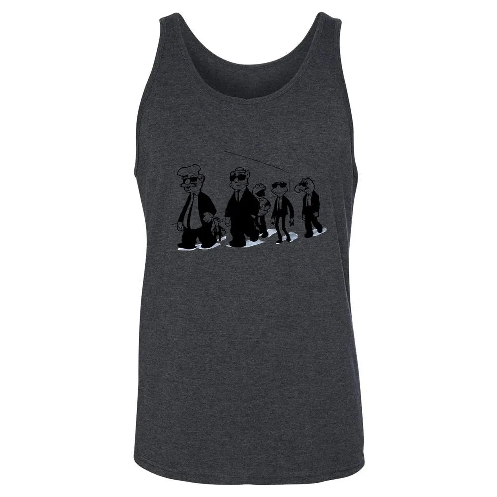 Unisex Jersey Tank - 6M2PRC28 - Dark Grey Heather - 6