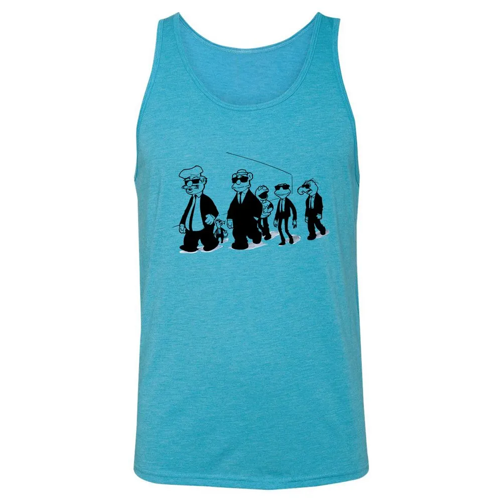 Unisex Jersey Tank - 6M2PRC28 - Aqua Triblend - 3