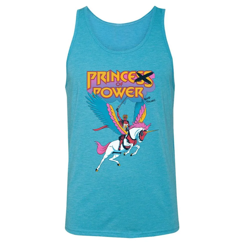 Unisex Jersey Tank - 2UBFYYLL - Aqua Triblend - 3