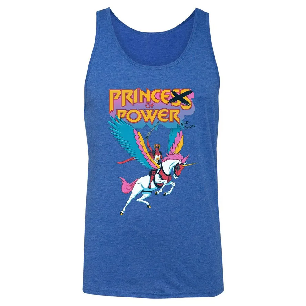 Unisex Jersey Tank - 2UBFYYLL - True Royal Triblend - 12