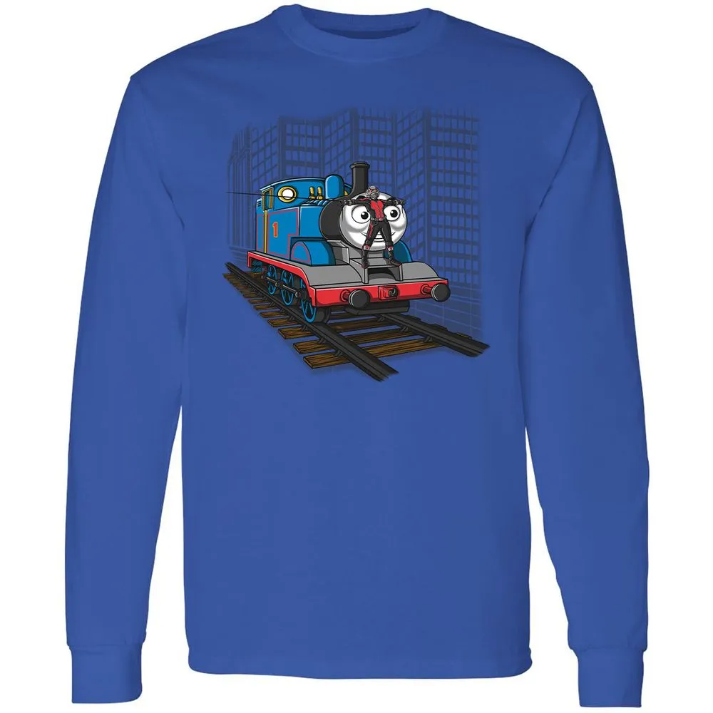 Long Sleeve T-Shirt - 1E9TN624 - Royal - 4
