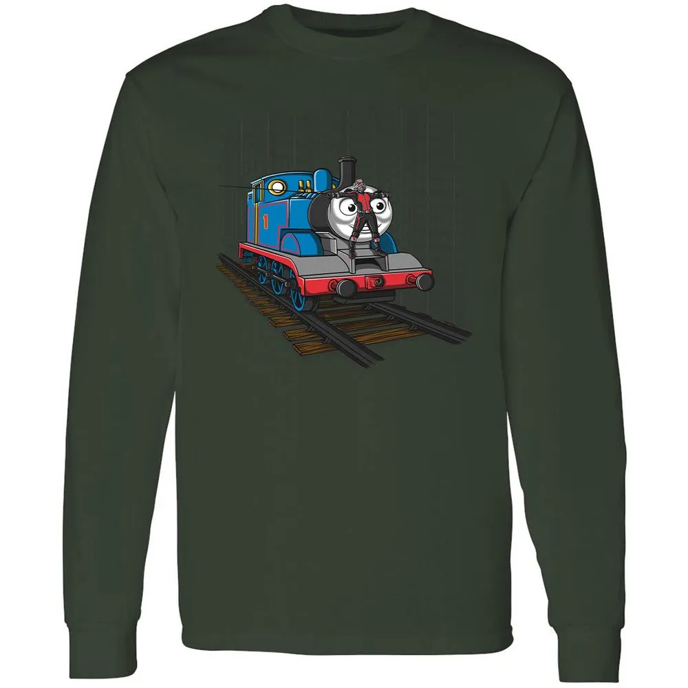 Long Sleeve T-Shirt - 1E9TN624 - Forest Green - 8