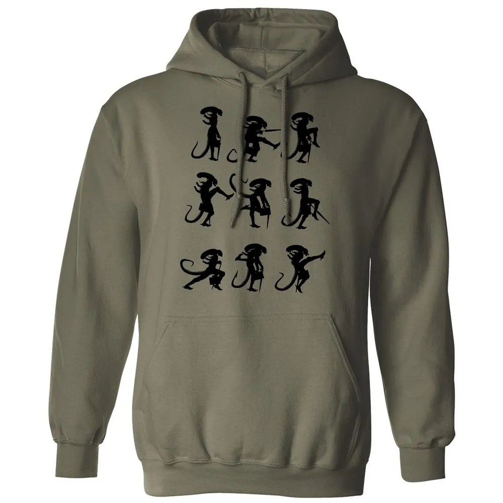 Classic Unisex Hoodie - ZJY3SSJY - Military Green - 4