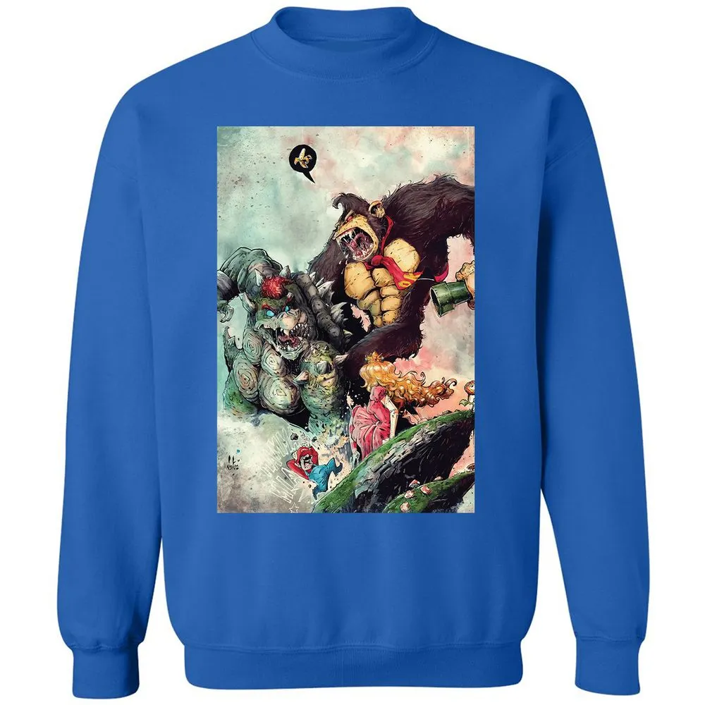Classic Unisex Sweatshirt - WX3UADL8 - Royal - 9