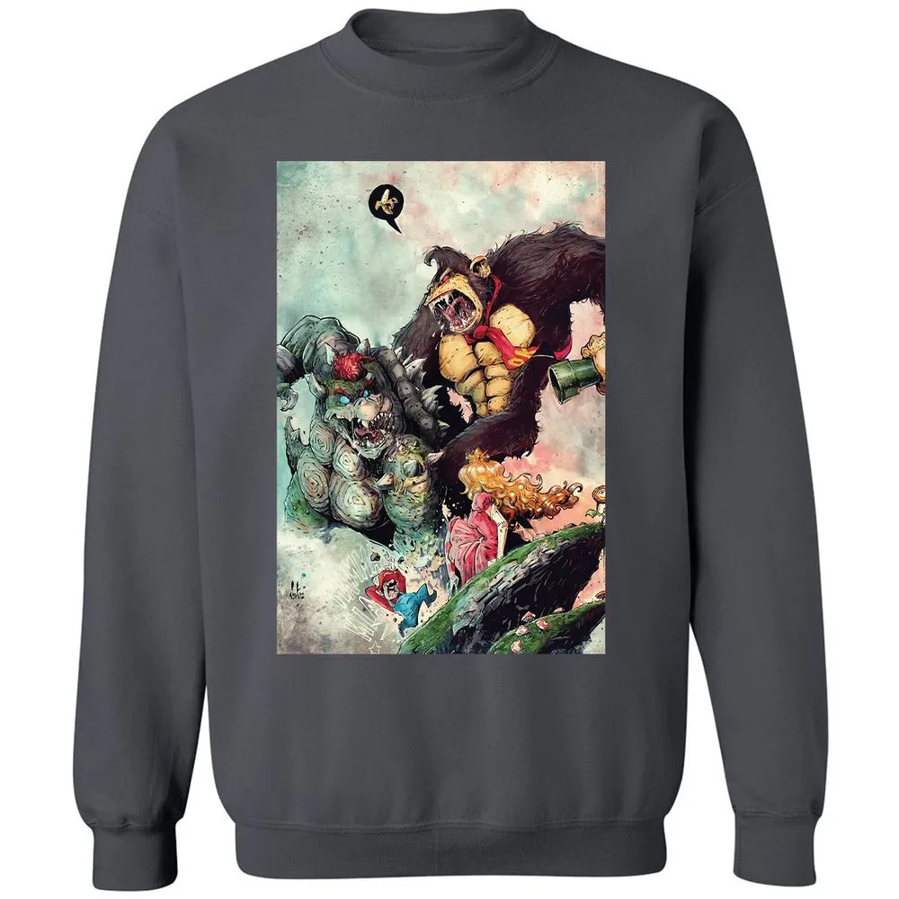 Classic Unisex Sweatshirt - WX3UADL8 - Charcoal - 7