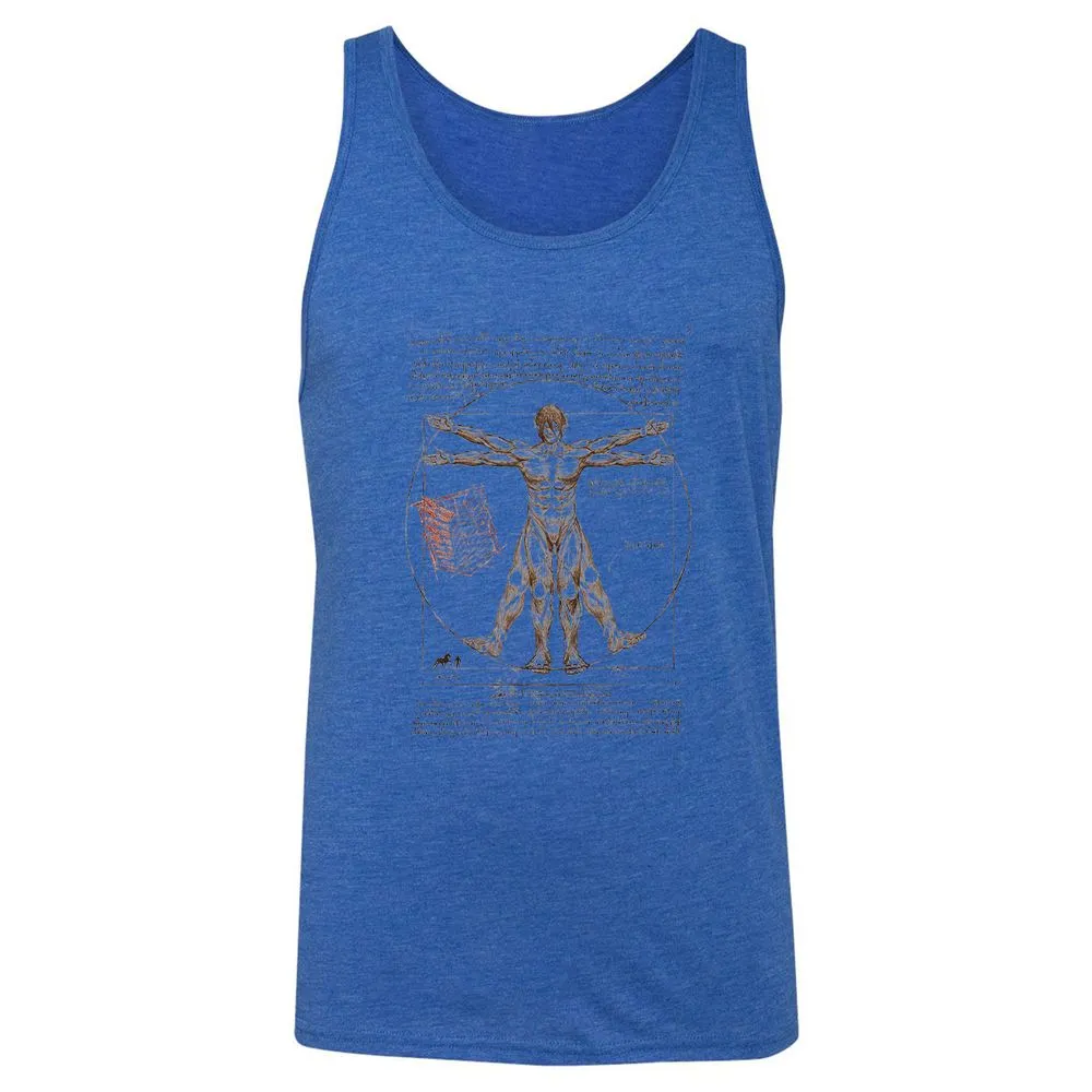 Unisex Jersey Tank - XXXHLWBJ - True Royal Triblend - 12