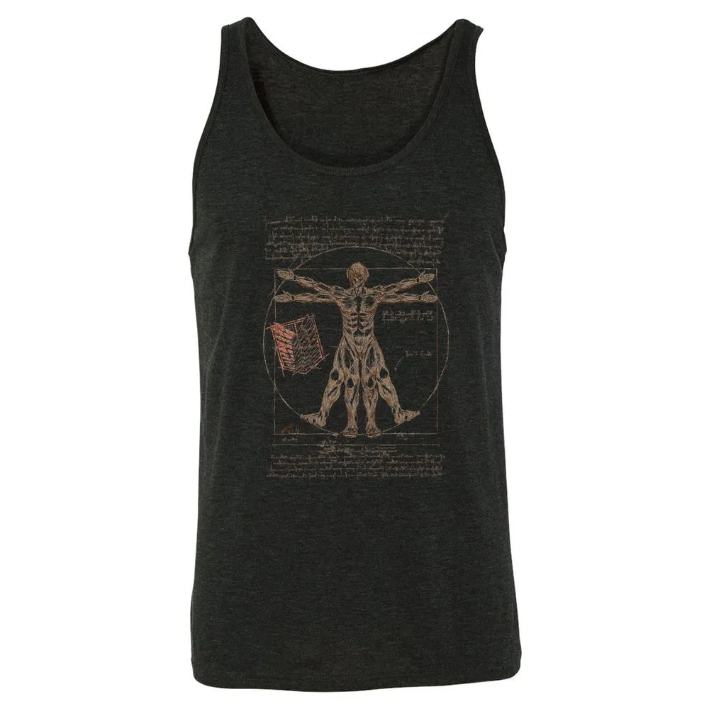 Unisex Jersey Tank - XXXHLWBJ - Charcoal Black Triblend - 5