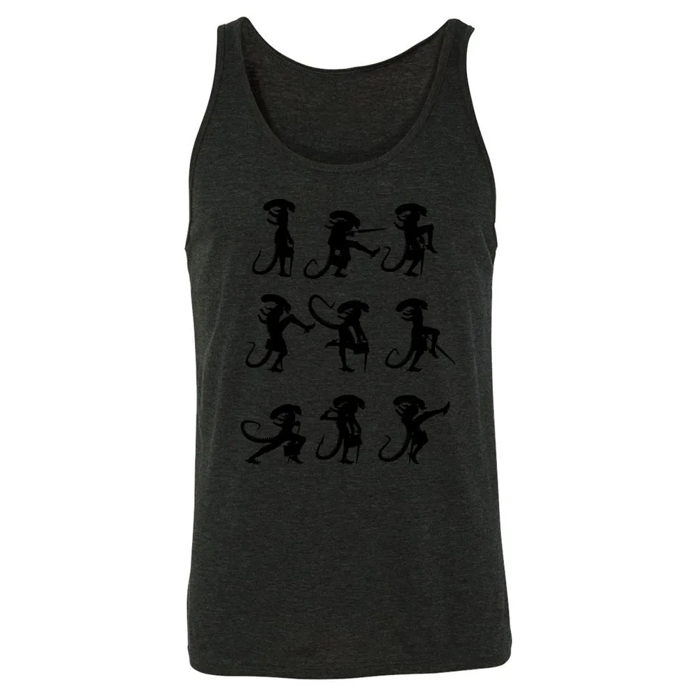 Unisex Jersey Tank - 1YHCCJM7 - Charcoal Black Triblend - 5