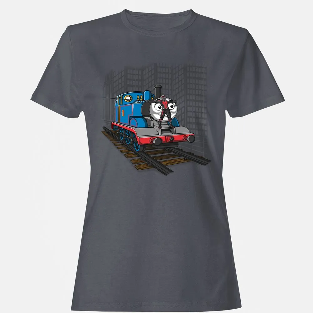Women's T-Shirt - PHCD2QUM - Dark Heather - 5