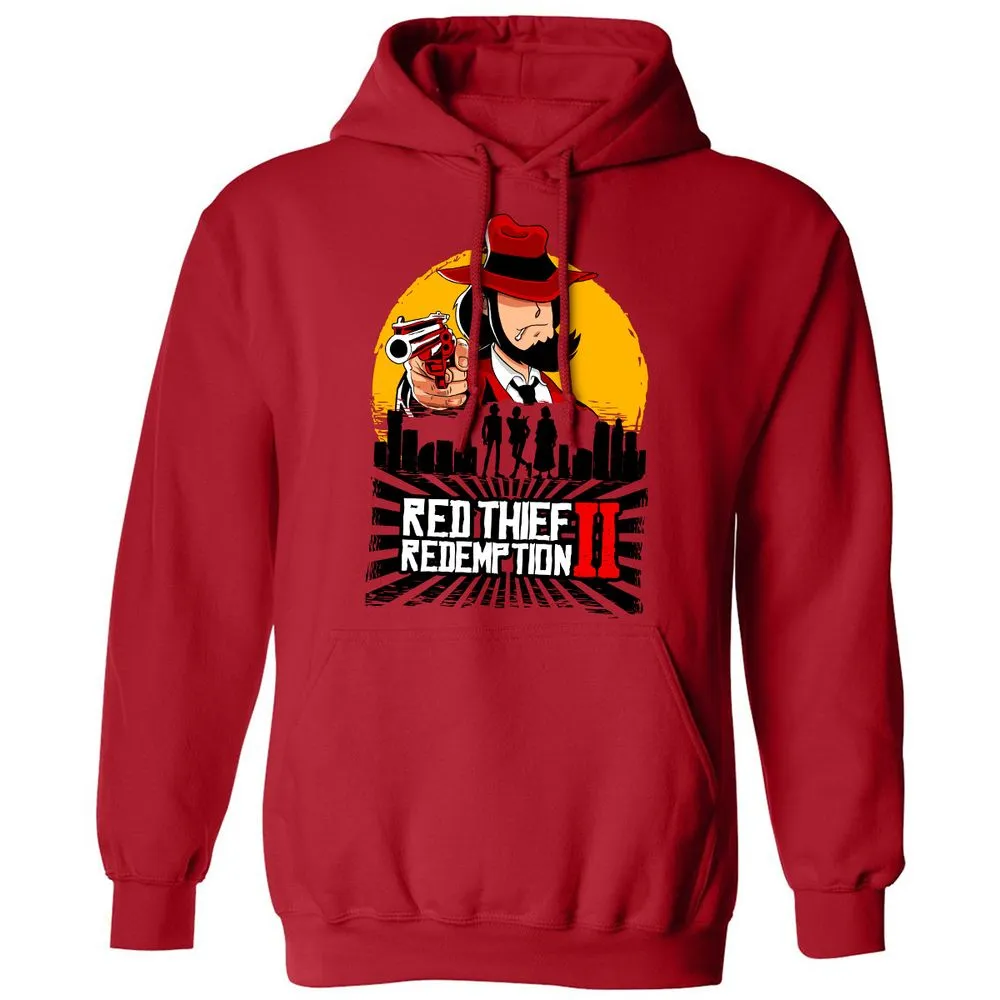 Classic Unisex Hoodie - NVWXCVLL - Red - 5