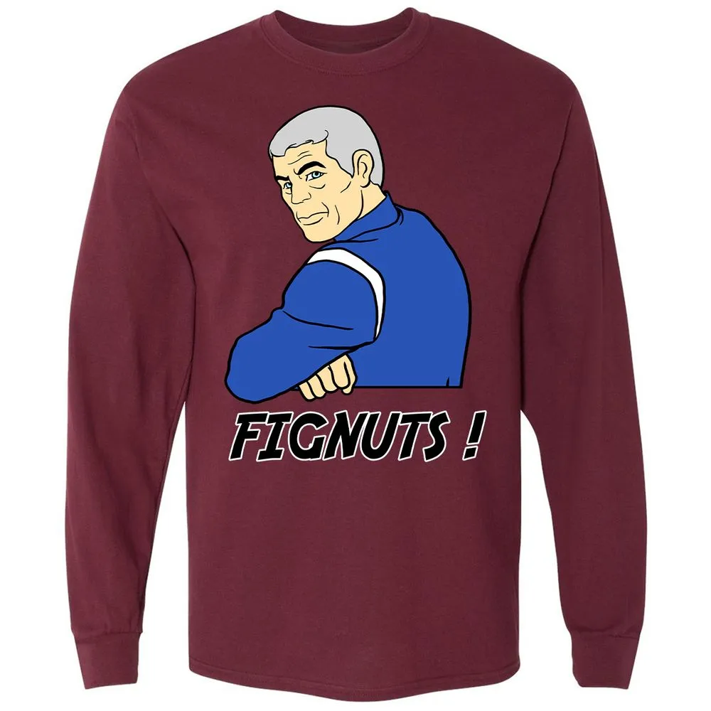 Long Sleeve T-Shirt - 7YDQW16S - Maroon - 11