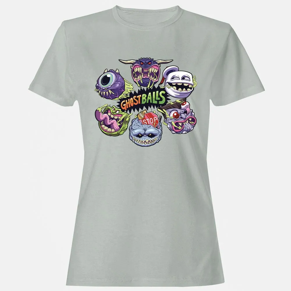 Women's T-Shirt - KDZ9XH1C - Ash - 2