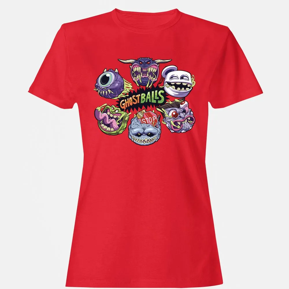 Women's T-Shirt - KDZ9XH1C - Red - 13