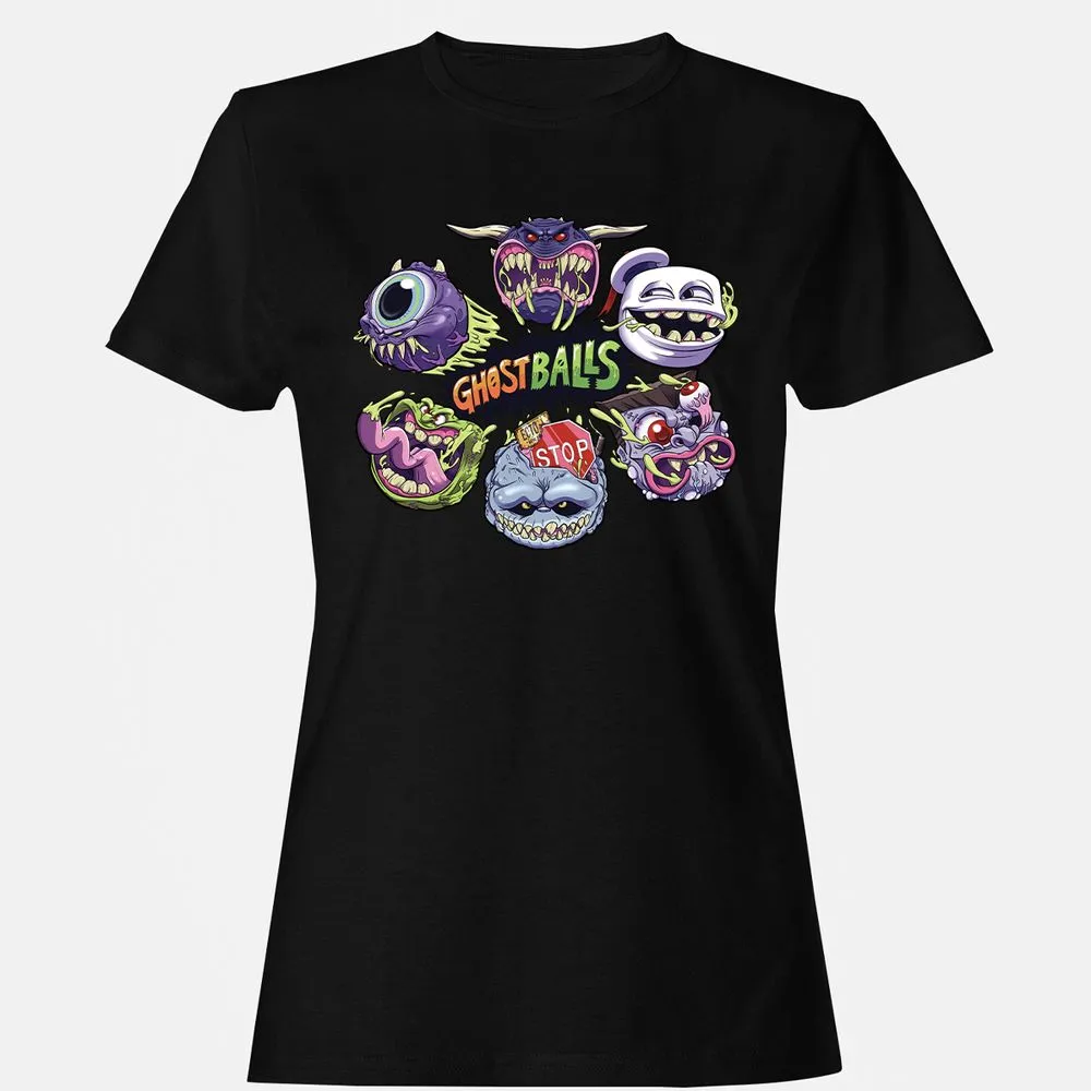 Women's T-Shirt - KDZ9XH1C - Black - 16