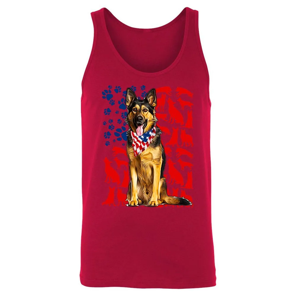 Unisex Jersey Tank - RJ84NLG1 - Red - 11