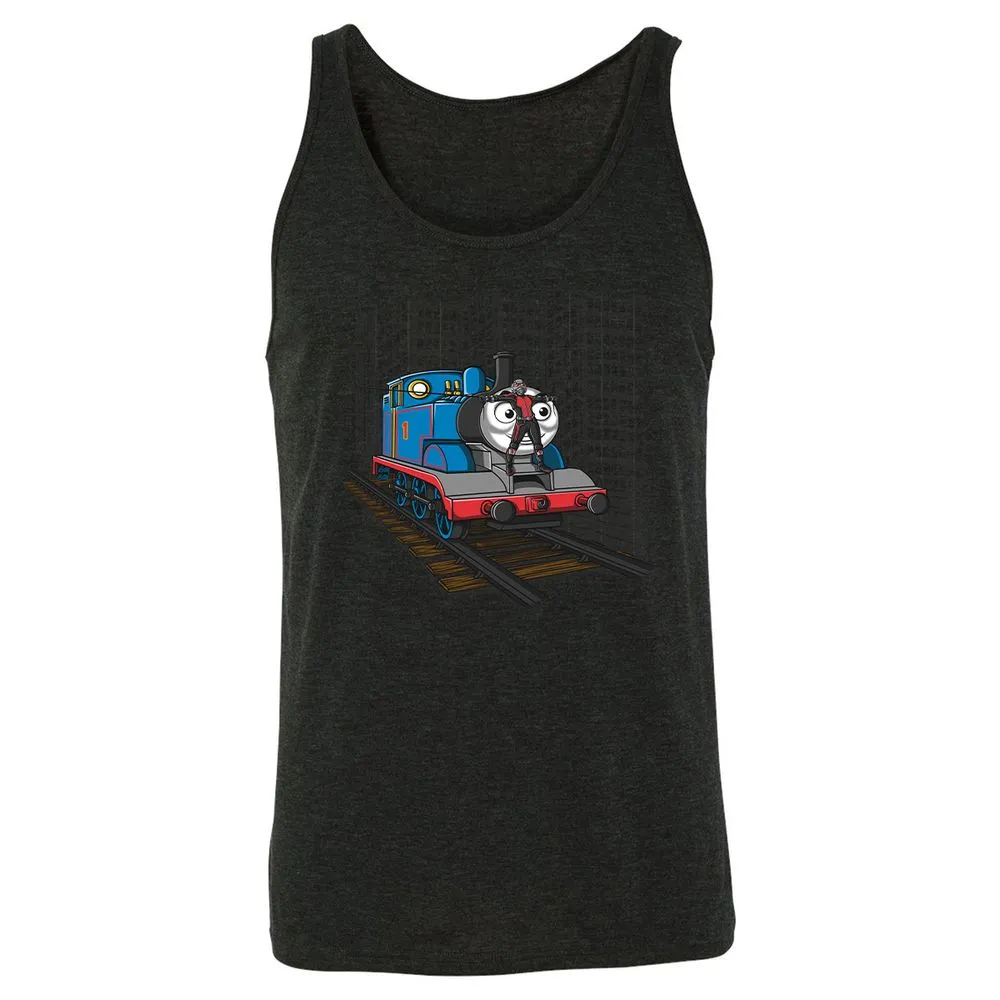 Unisex Jersey Tank - L2LMSGF7 - Charcoal Black Triblend - 5
