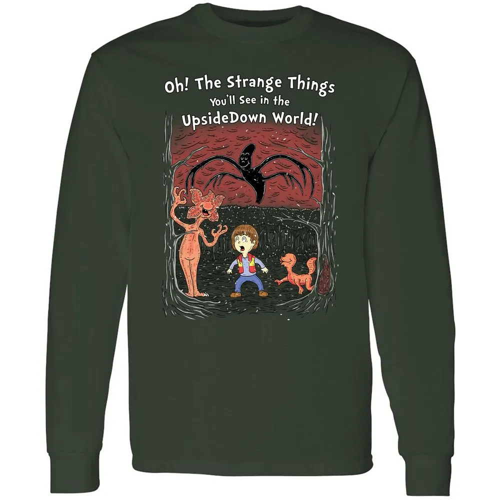 Long Sleeve T-Shirt - 12F7M7AJ - Forest Green - 8