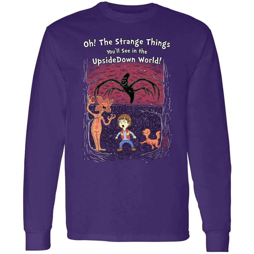 Long Sleeve T-Shirt - 12F7M7AJ - Purple - 13