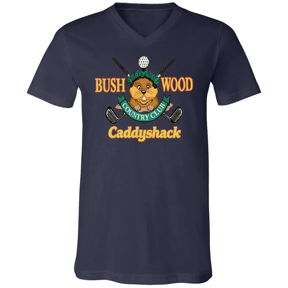 Unisex V-Neck T-Shirt - YEA5TUYM - Navy - 9
