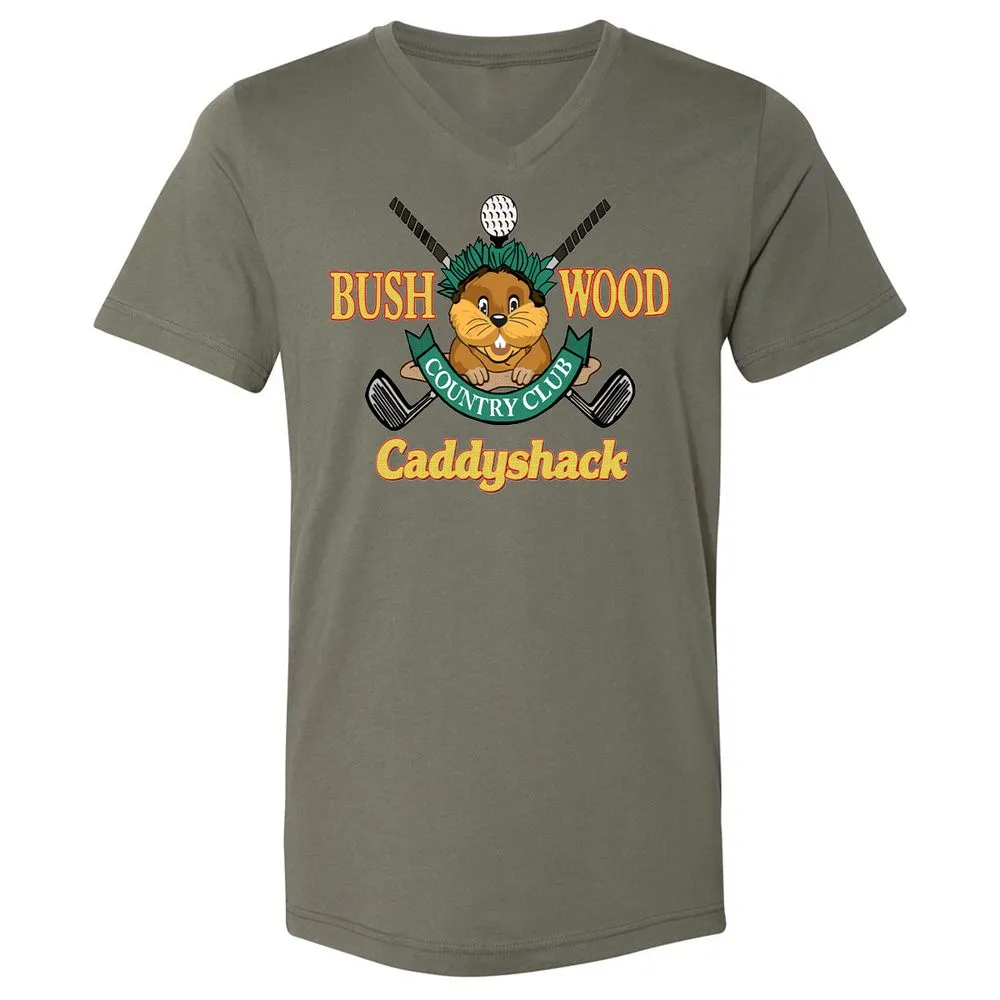 Unisex V-Neck T-Shirt - YEA5TUYM - Military Green - 10