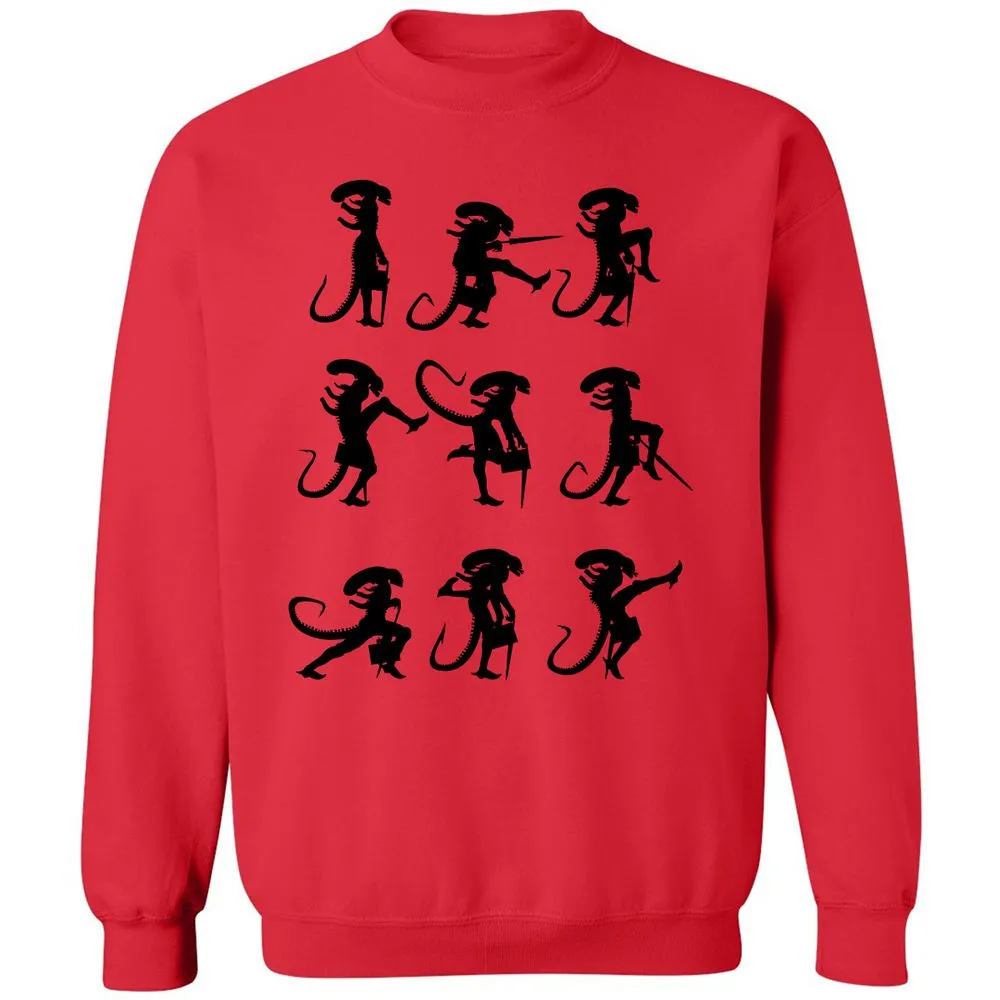 Classic Unisex Sweatshirt - EBZKA8NG - Red - 5