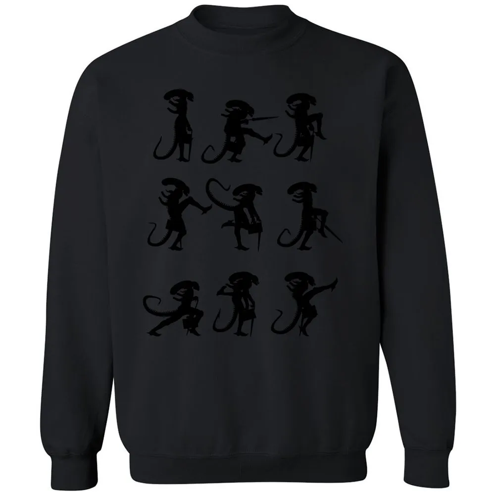 Classic Unisex Sweatshirt - EBZKA8NG - Black - 12