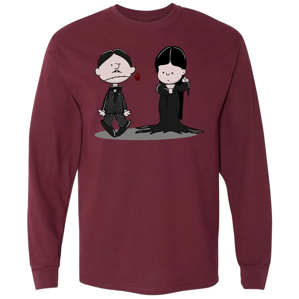 Long Sleeve T-Shirt - 2Q8CDT71 - Maroon - 11