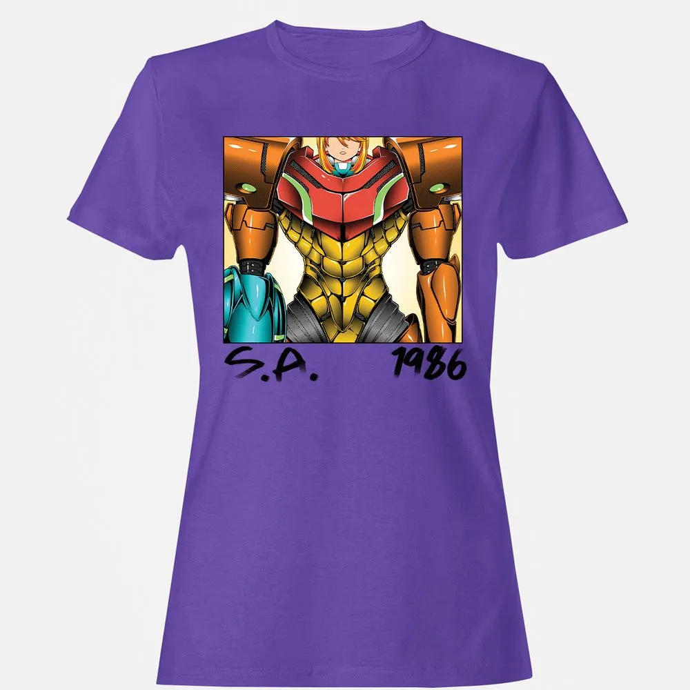 Women's T-Shirt - G55HA5ZR - Purple - 12