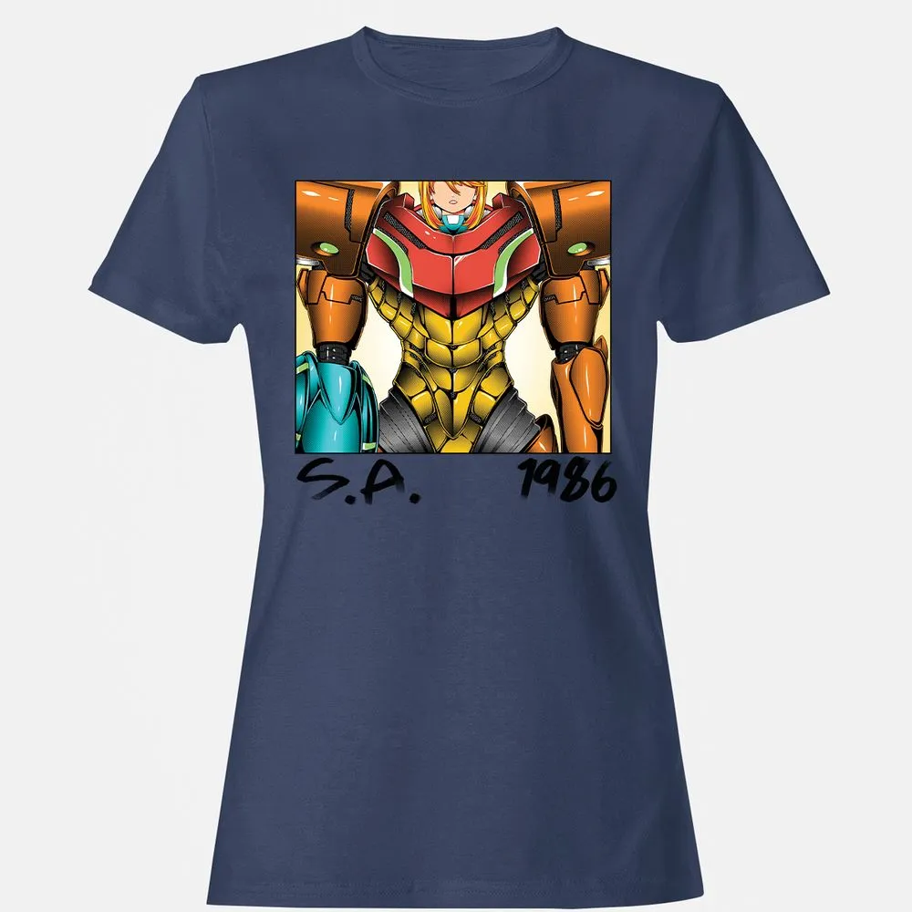 Women's T-Shirt - G55HA5ZR - Navy - 10