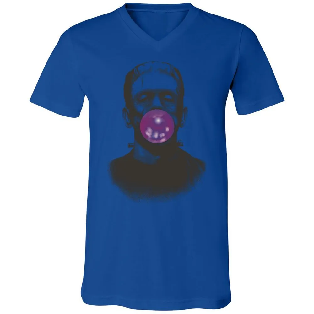 Unisex V-Neck T-Shirt - ZWQTD2RA - True Royal - 4