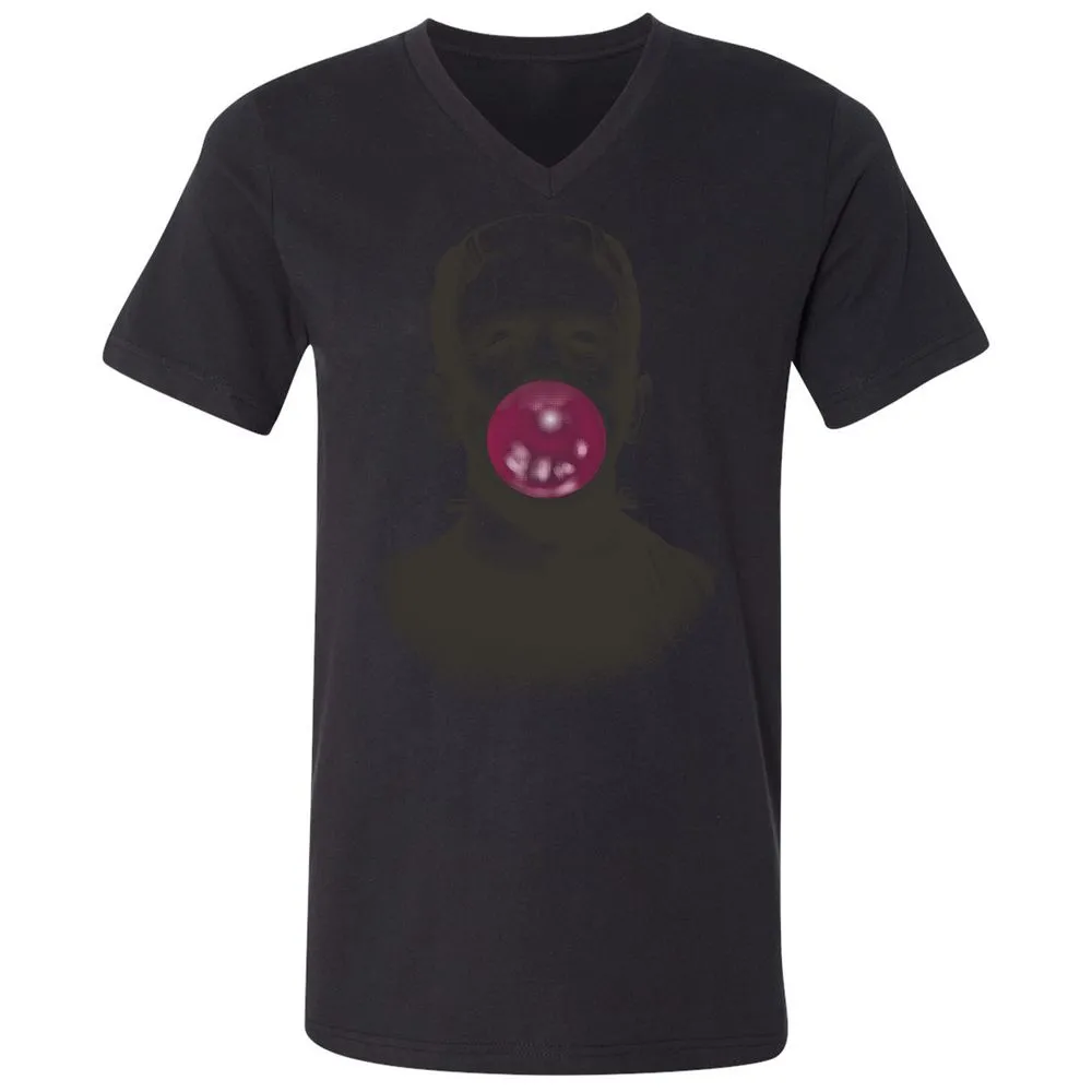Unisex V-Neck T-Shirt - ZWQTD2RA - Black - 16