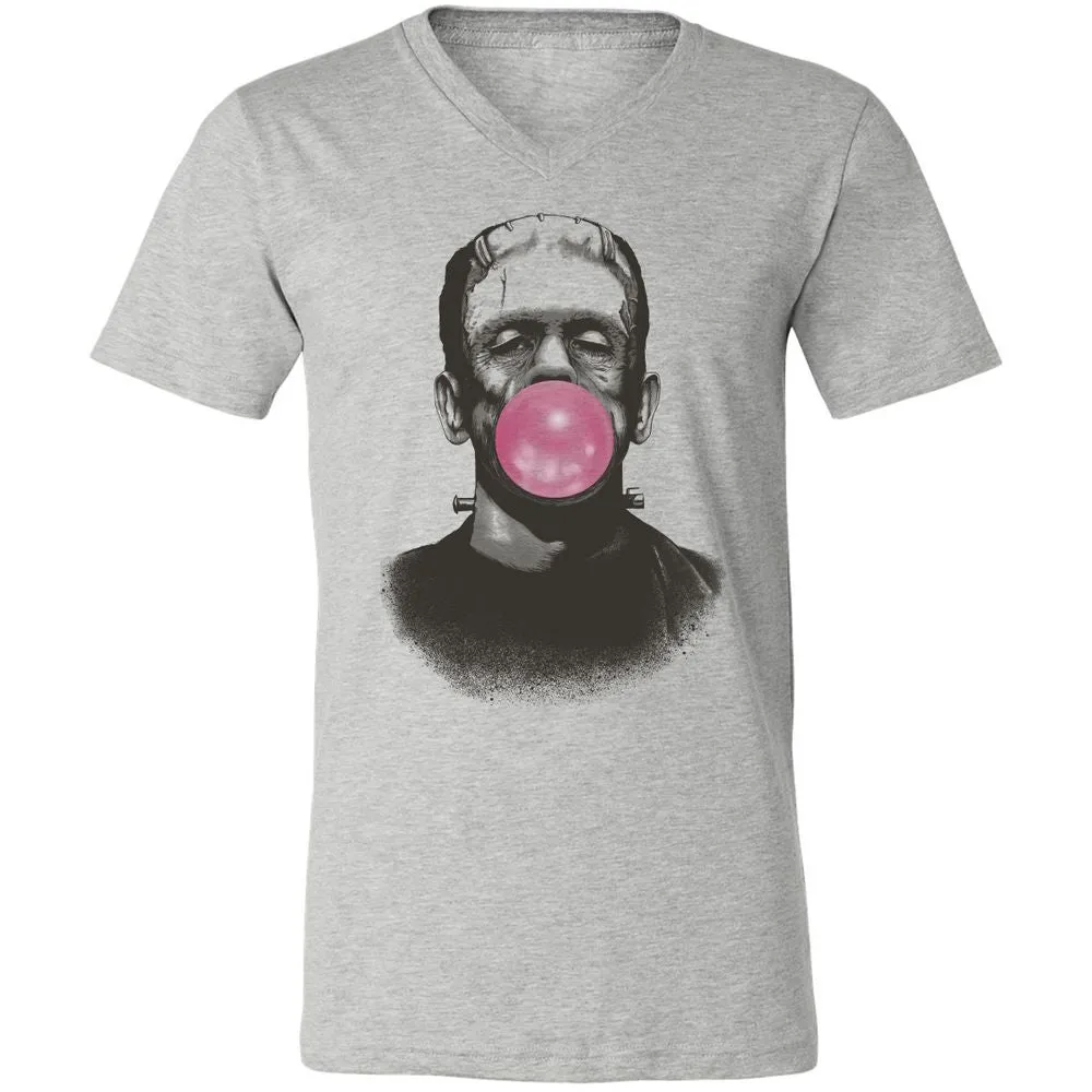 Unisex V-Neck T-Shirt - ZWQTD2RA - Athletic Heather - 7