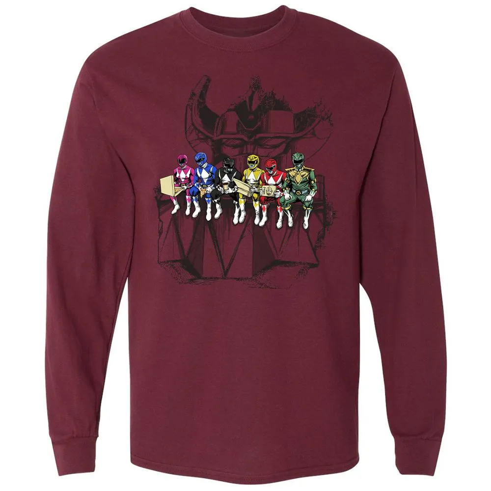 Long Sleeve T-Shirt - 5YDQ5CJM - Maroon - 11
